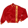 bomber rouge friperie vintage