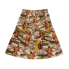 jupe plissée fleurs vintage friperie