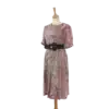robe vintage imprimé fleuri friperie vintage