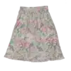 jupe à fleurs vintage friperie