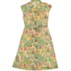 robe longue imprimé fruit friperie vintage