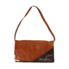 sac bicolore en cuir Don Pablo friperie vintage