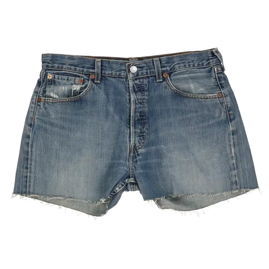short Levi's 501 en jean friperie vintage